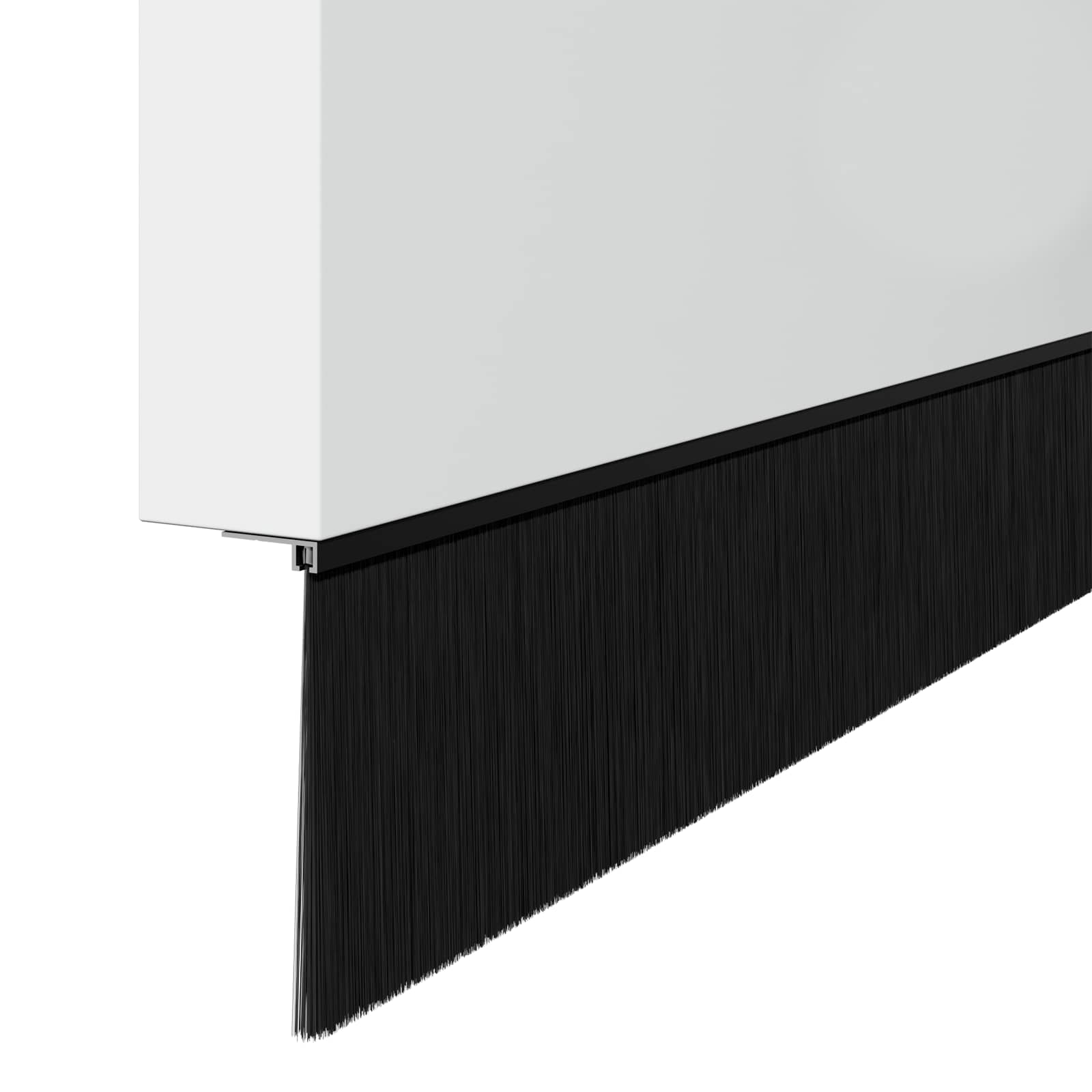 Aufsteck Türbürstendichtungen 6 stk. 100 cm Aluminiumlegierung