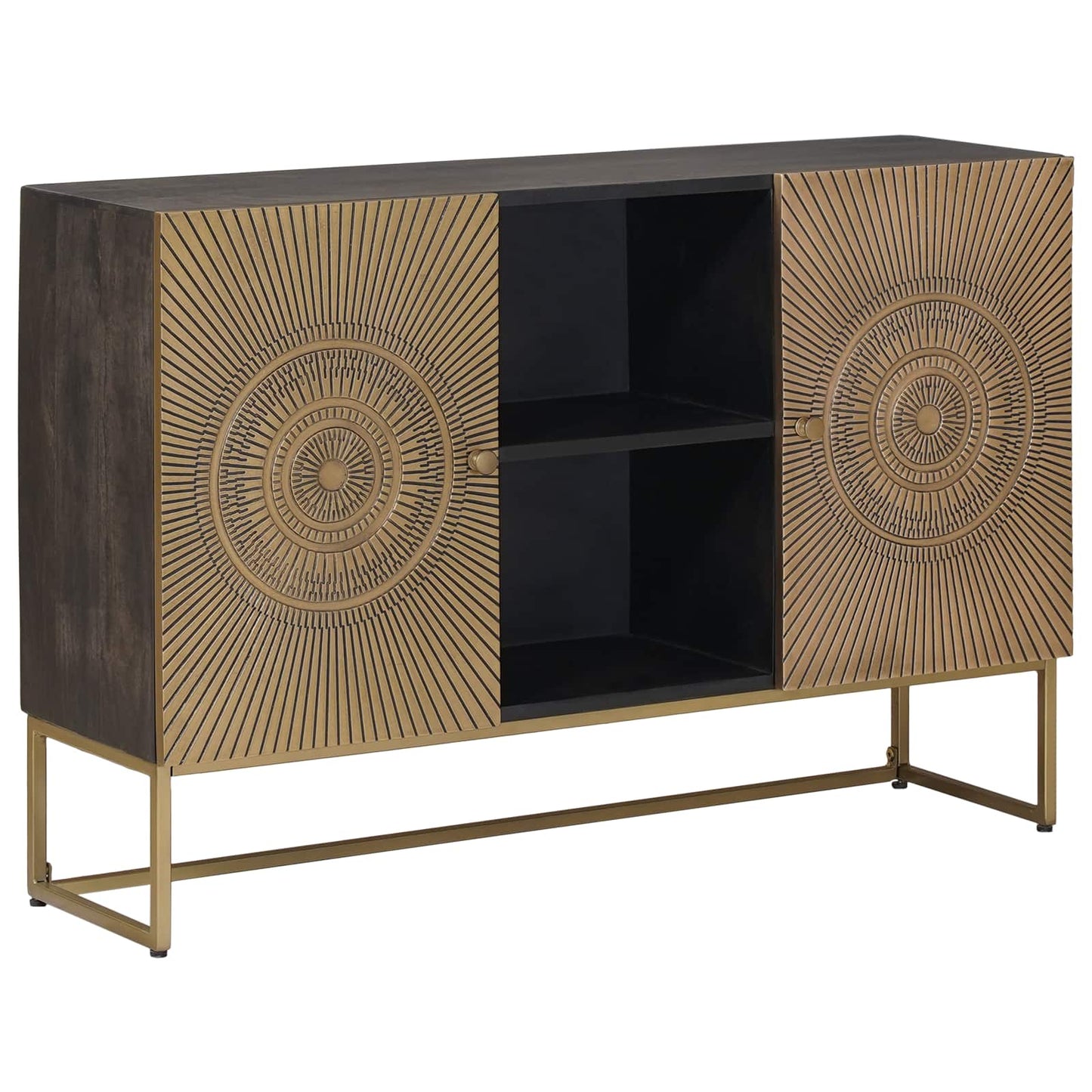 Sideboard Messing 105 x 30 x 70 cm