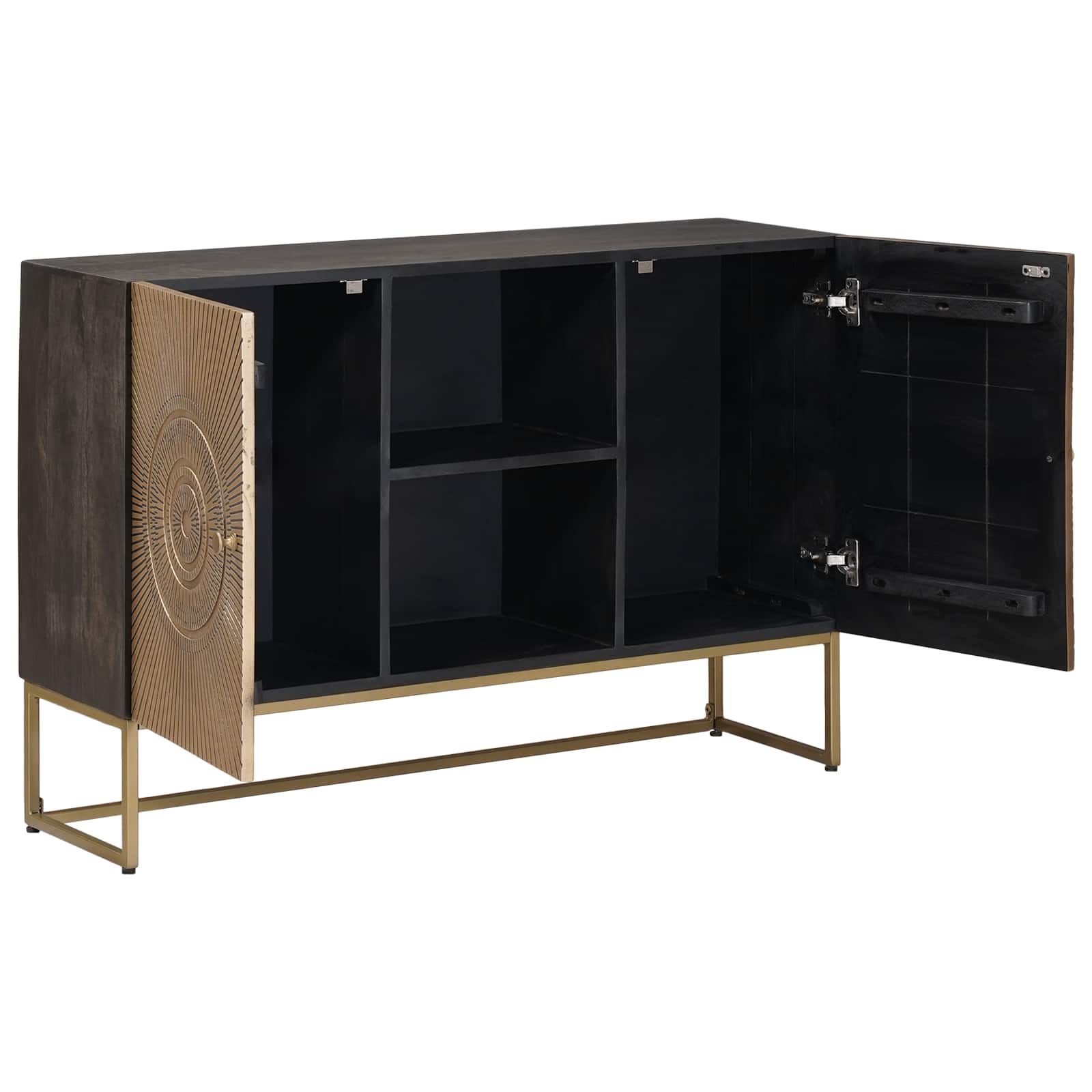 Sideboard Messing 105 x 30 x 70 cm