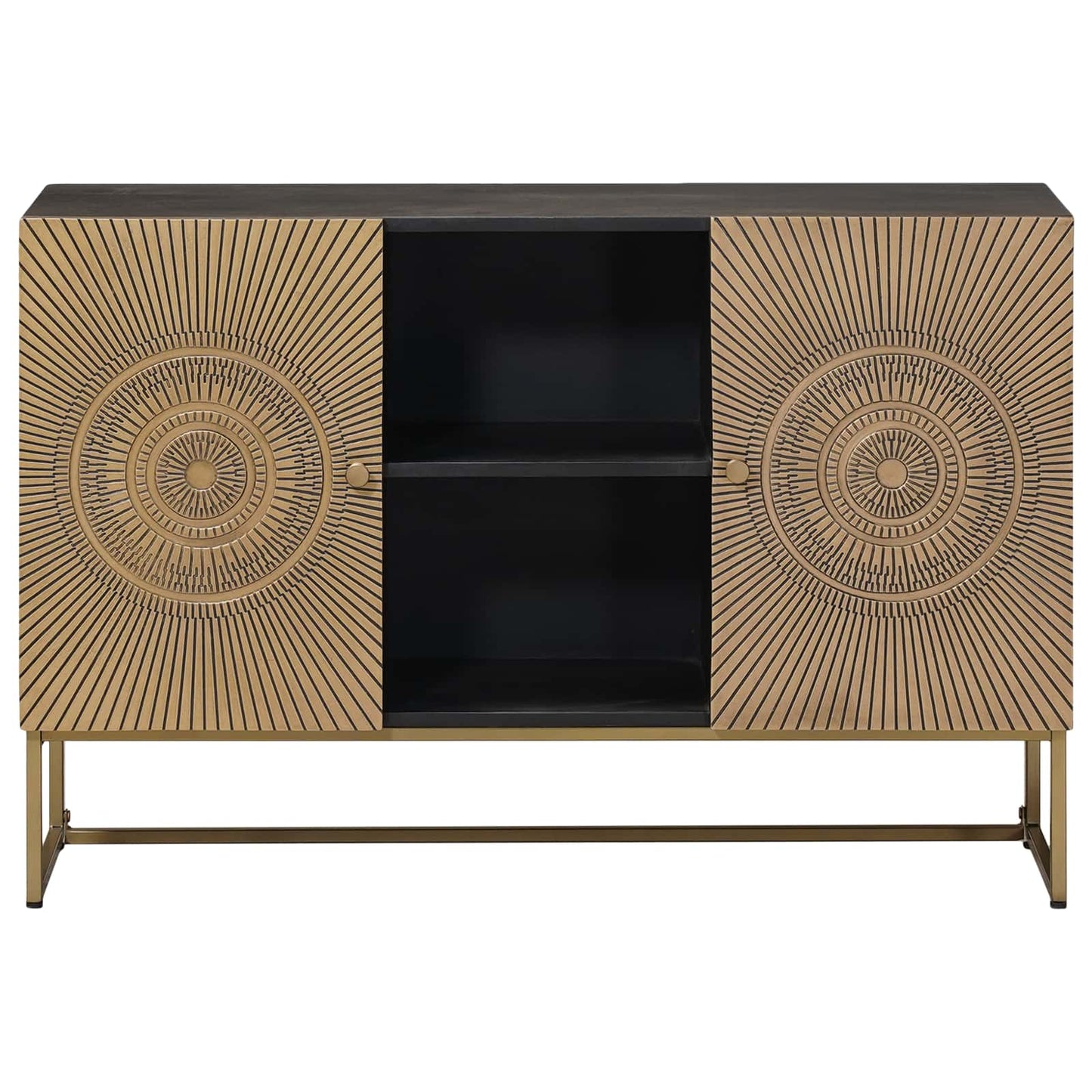 Sideboard Messing 105 x 30 x 70 cm