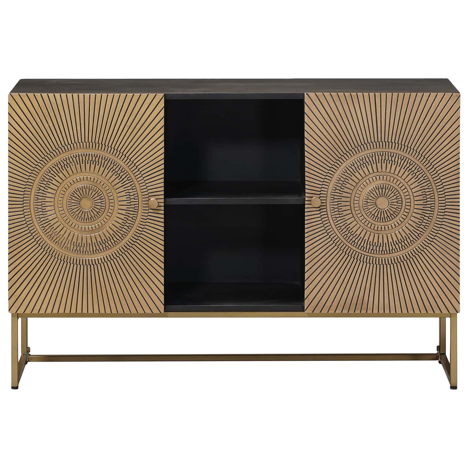 Sideboard Messing 105 x 30 x 70 cm