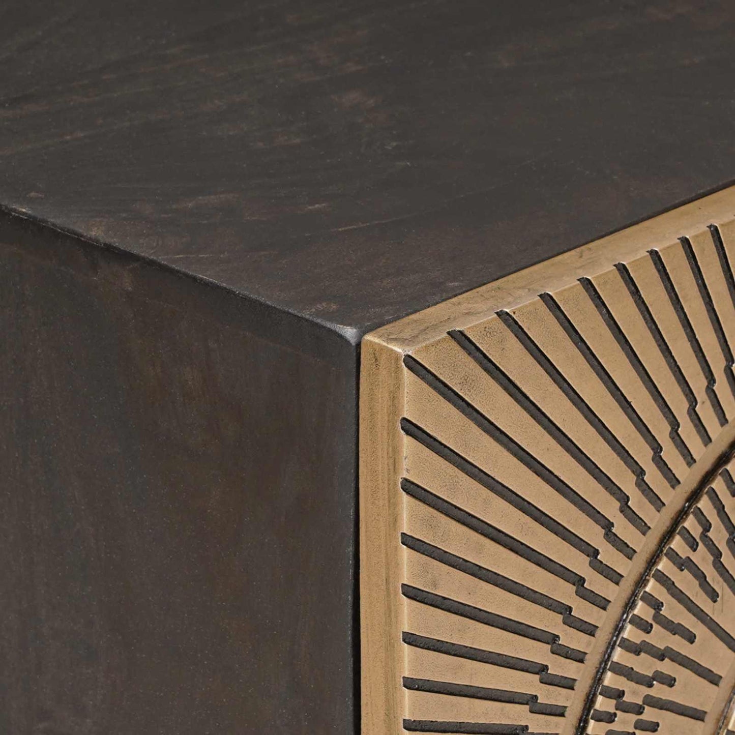 TV-Schränk mit Schubladen mit Regal Messing 105 x 30 x 50 cm