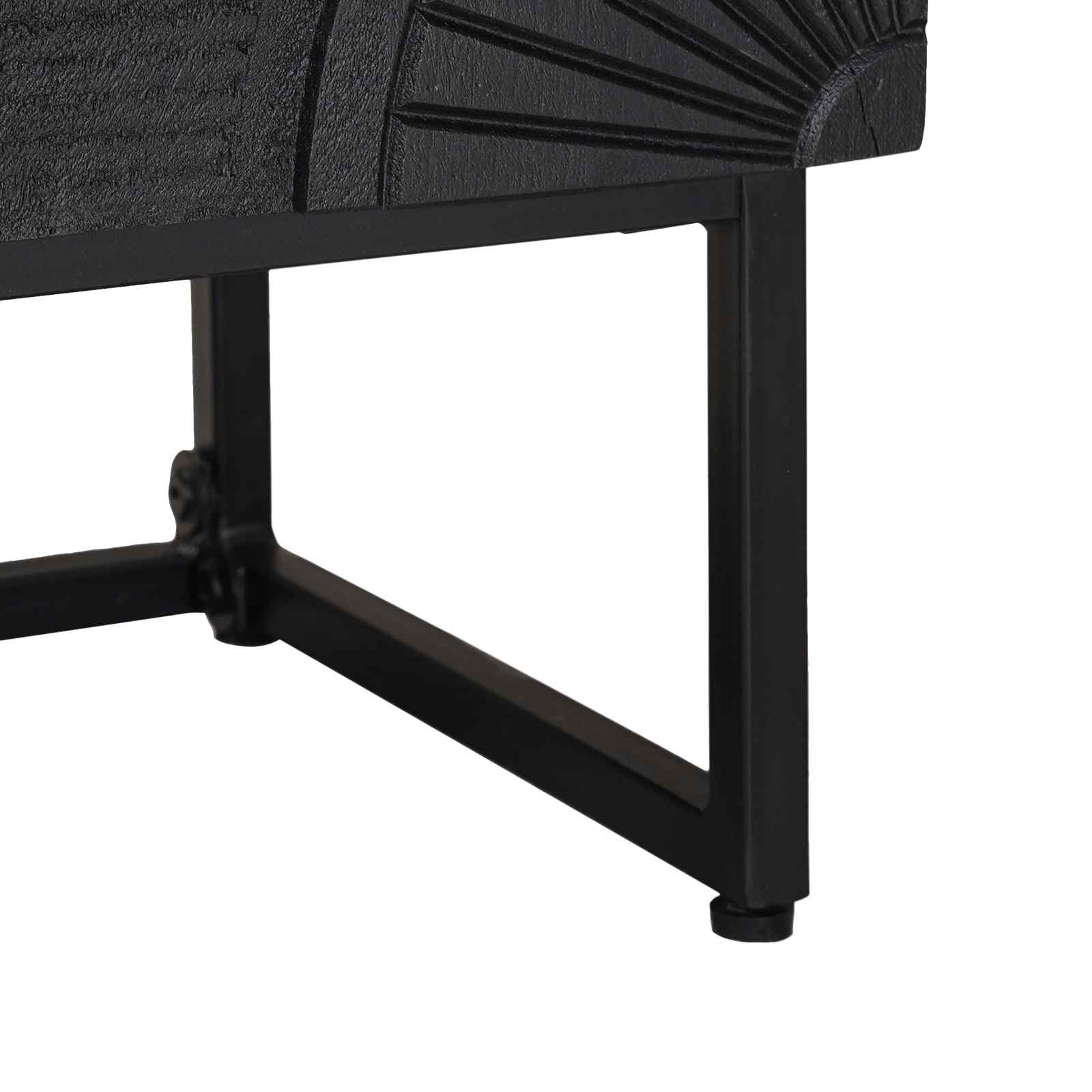 Sideboard Schwarz 55 x 30 x 70 cm