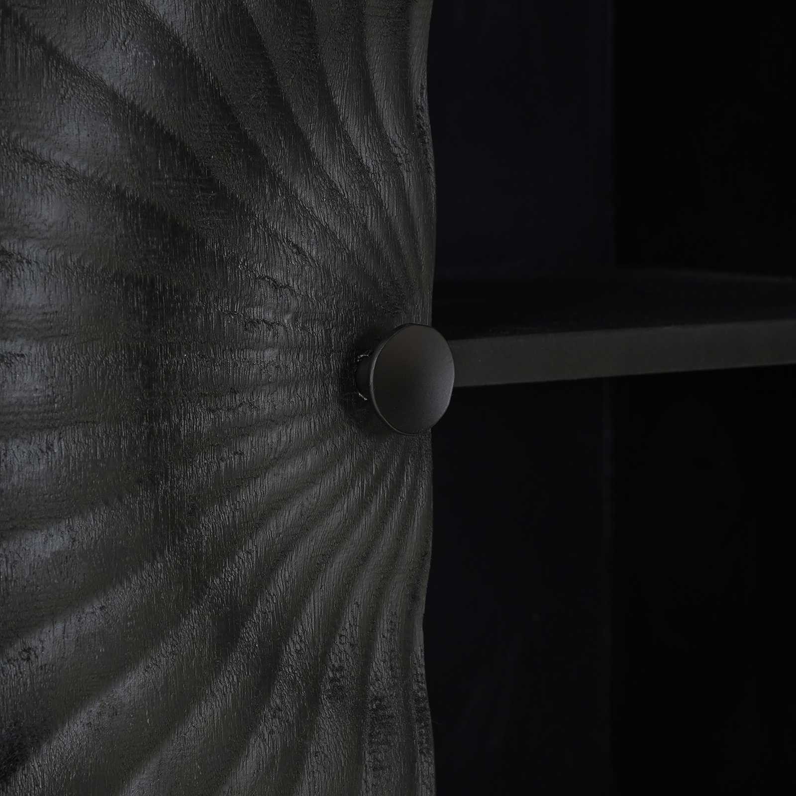 Sideboard Schwarz 105 x 30 x 68 cm