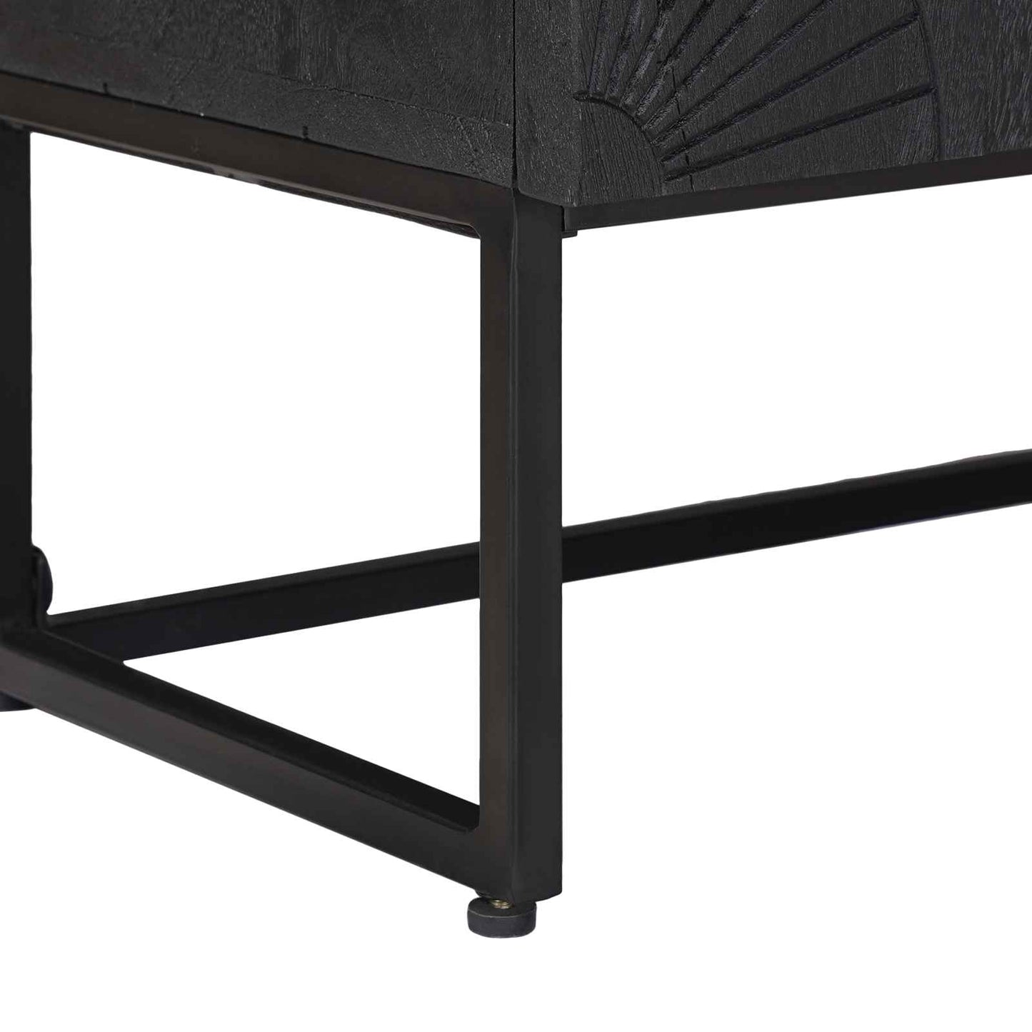 Sideboard Schwarz 105 x 30 x 68 cm