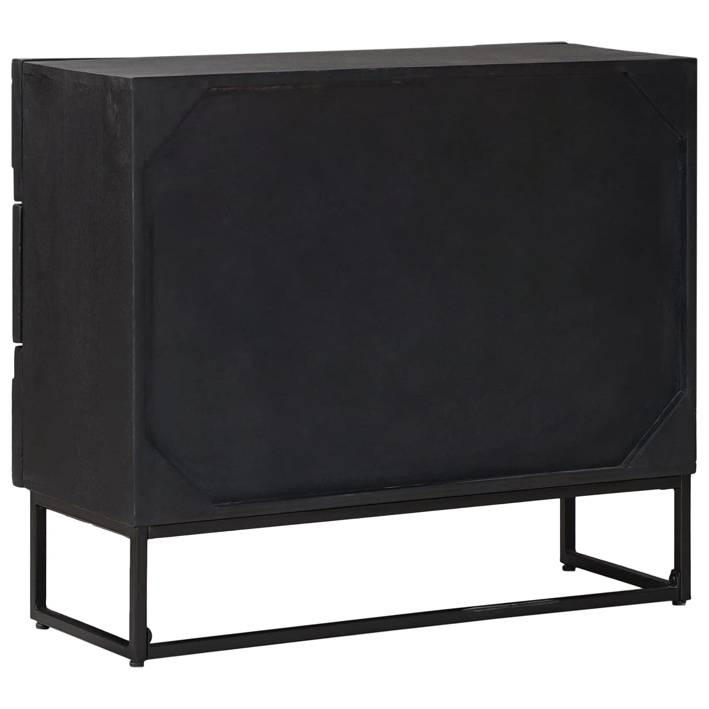 Schubladenschrank Schwarz 75 x 30 x 65 cm