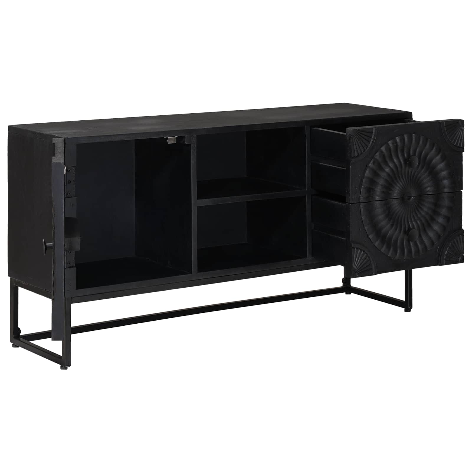 TV-Schränk Schwarz 105 x 30 x 54 cm