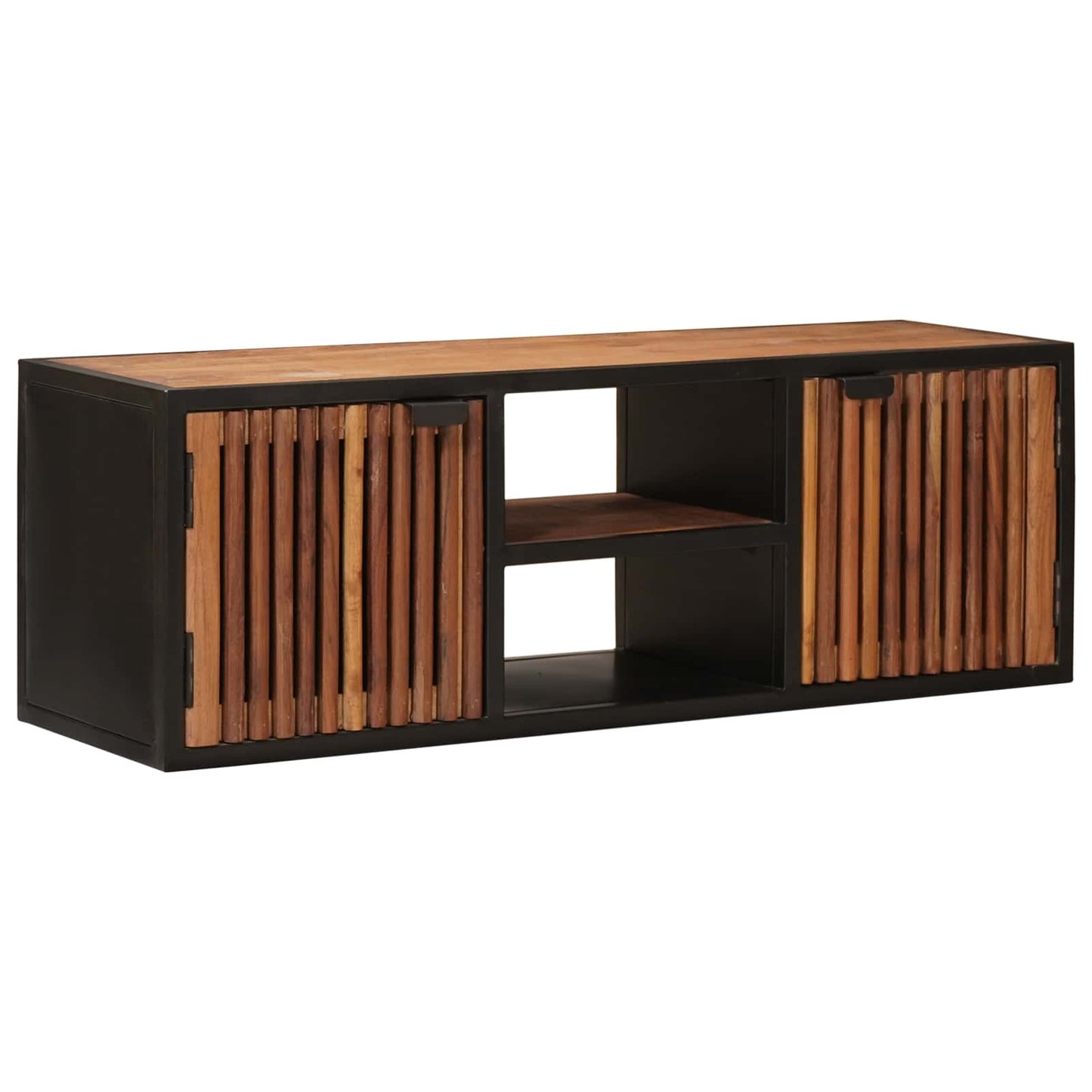 Handgemachter TV-Schrank 105 x 30 x 35 cm Massivholz Mango