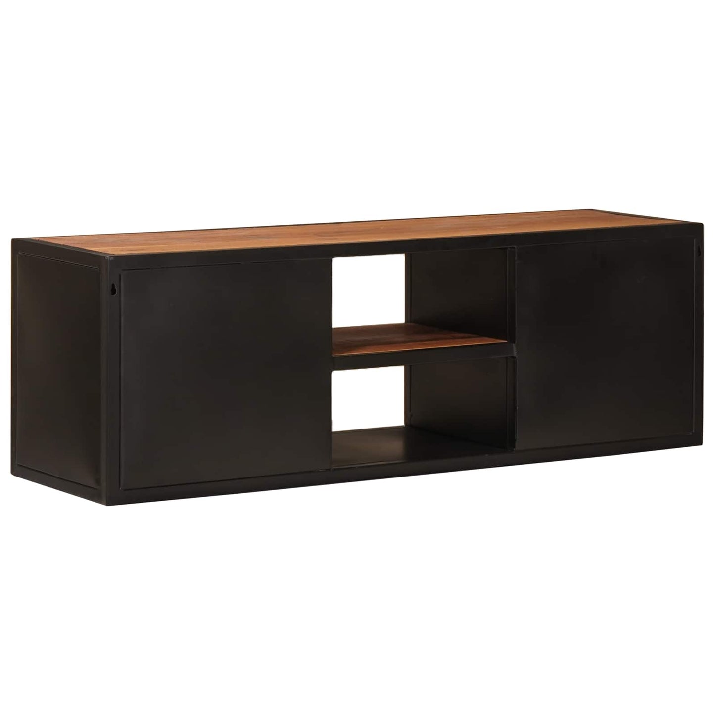 Handgemachter TV-Schrank 105 x 30 x 35 cm Massivholz Mango