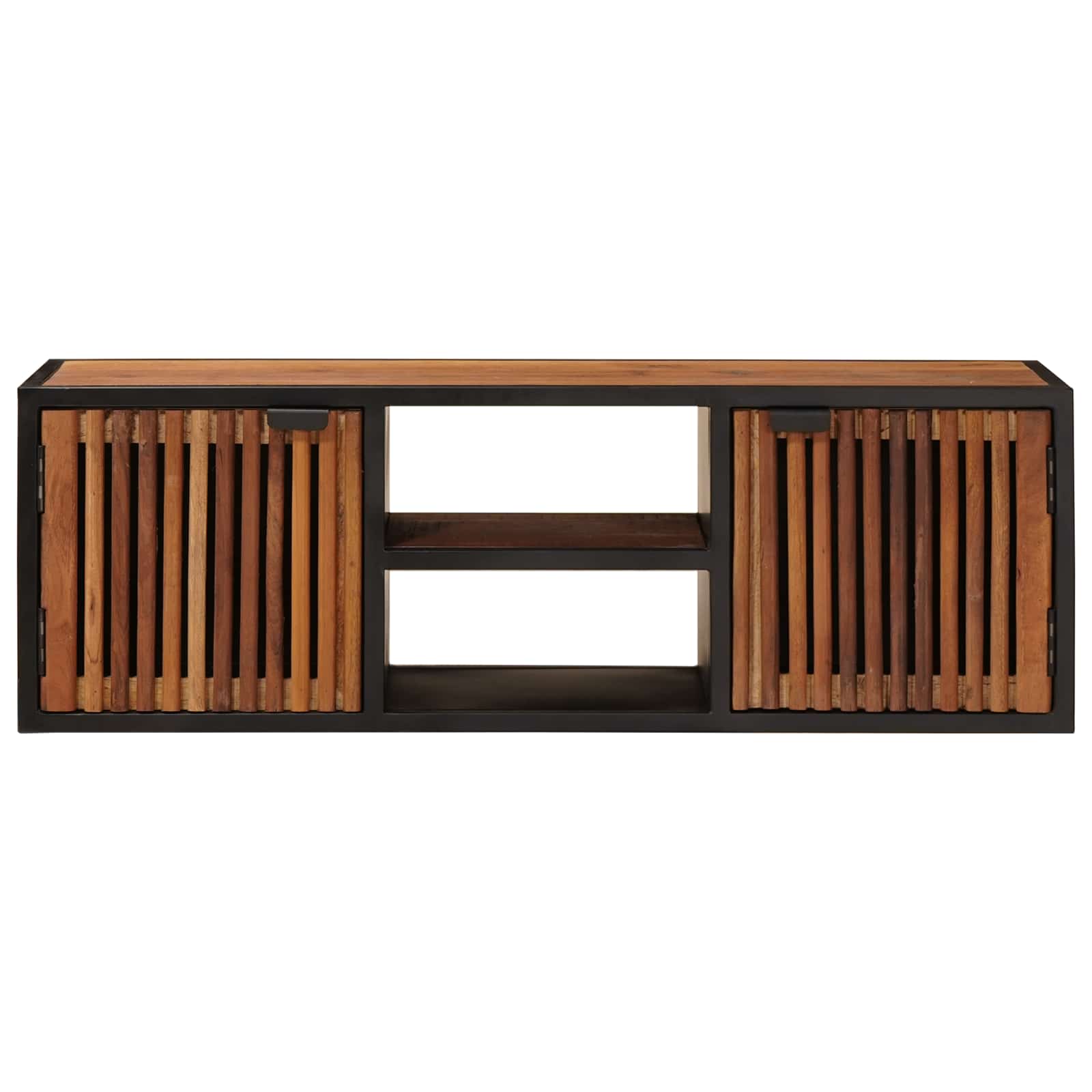 Handgemachter TV-Schrank 105 x 30 x 35 cm Massivholz Mango