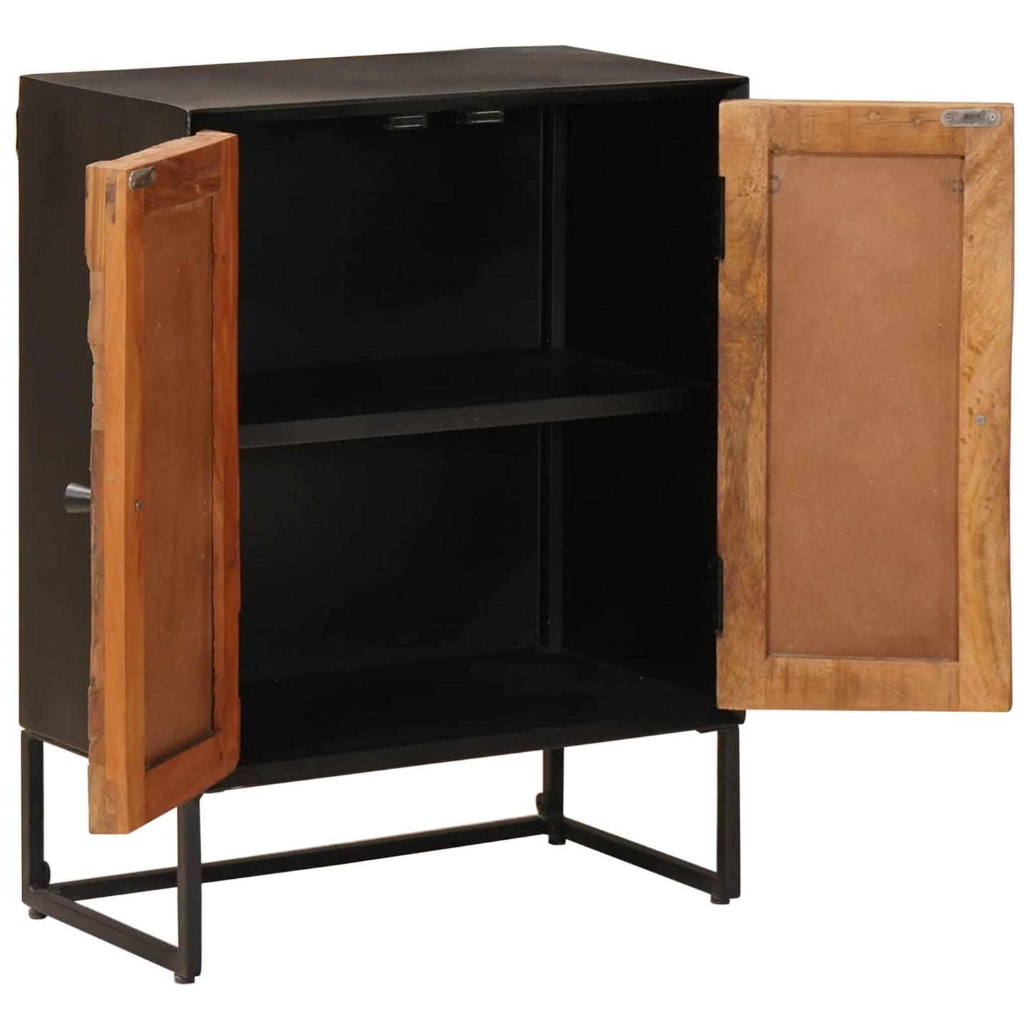 Sideboard 53 x 30 x 70 cm Massiv Holz und engineered Wood