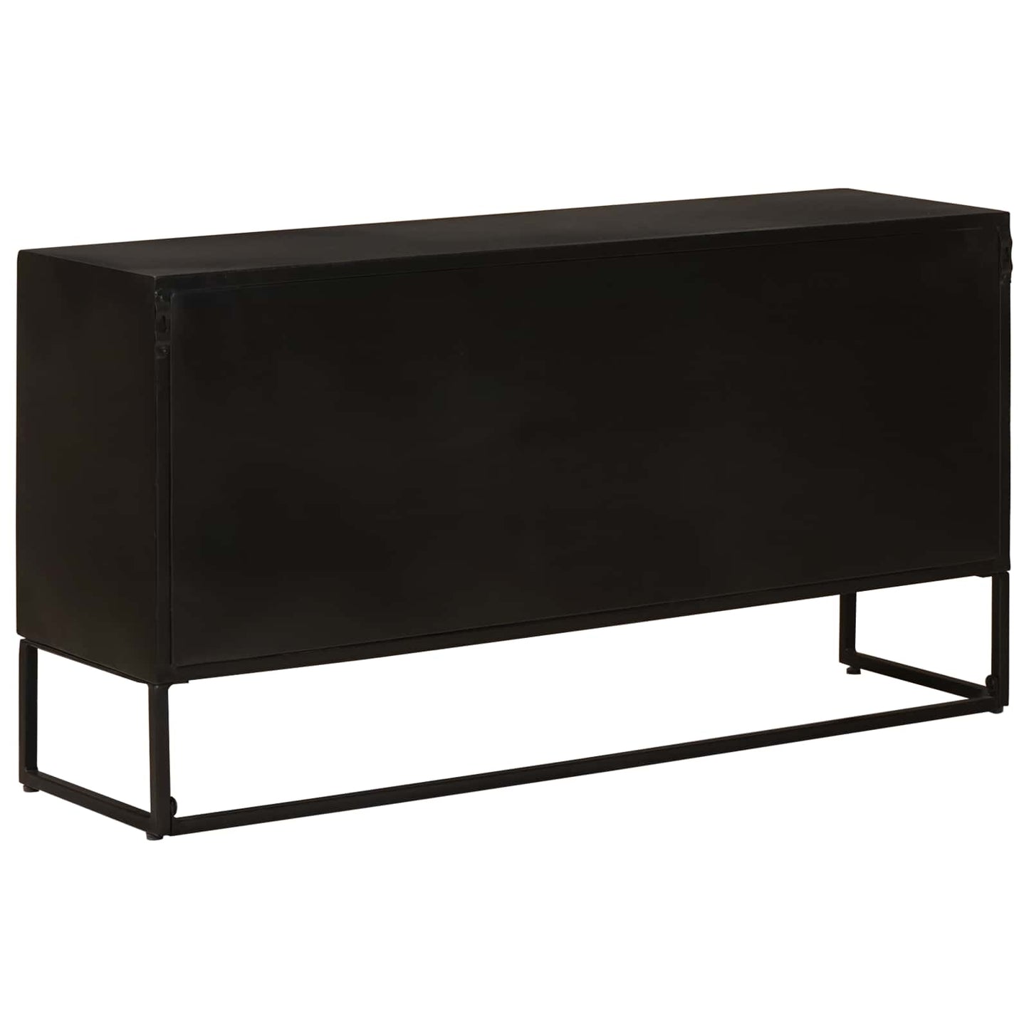 Sideboard 105 x 30 x 55 cm Massiv Holz und engineered Wood