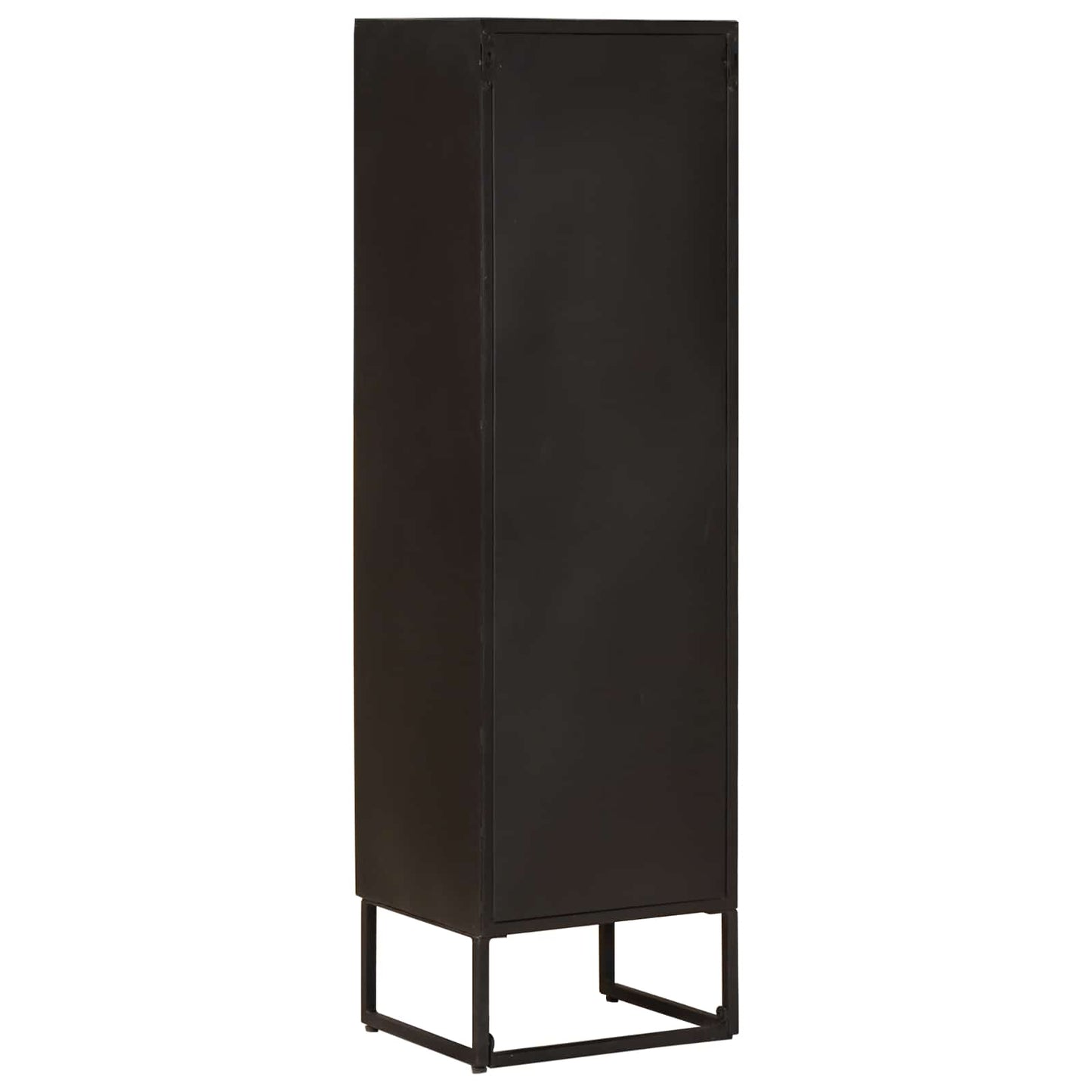 Highboard 35 x 30 x 120 cm Massiv Holz und engineered Wood