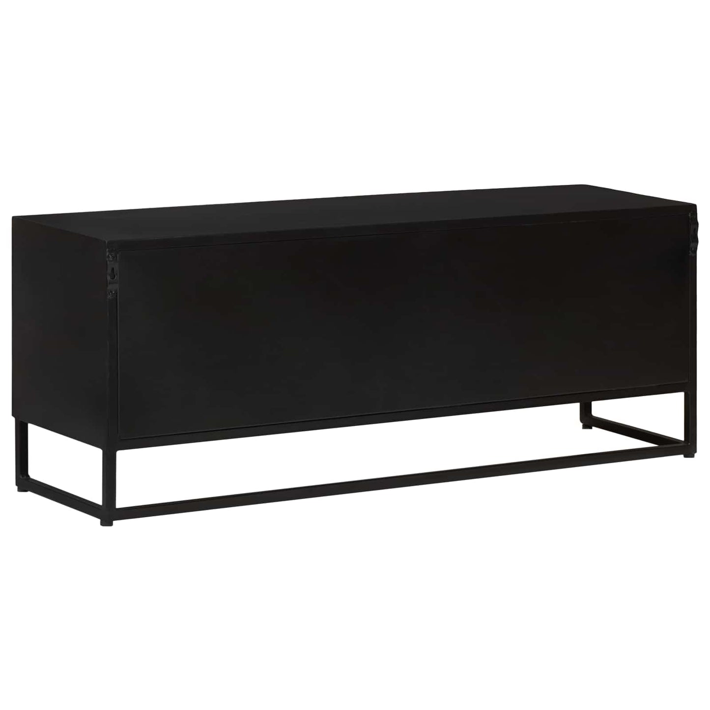 TV-Schränk 105 x 30 x 40 cm Massiv Holz und engineered Wood