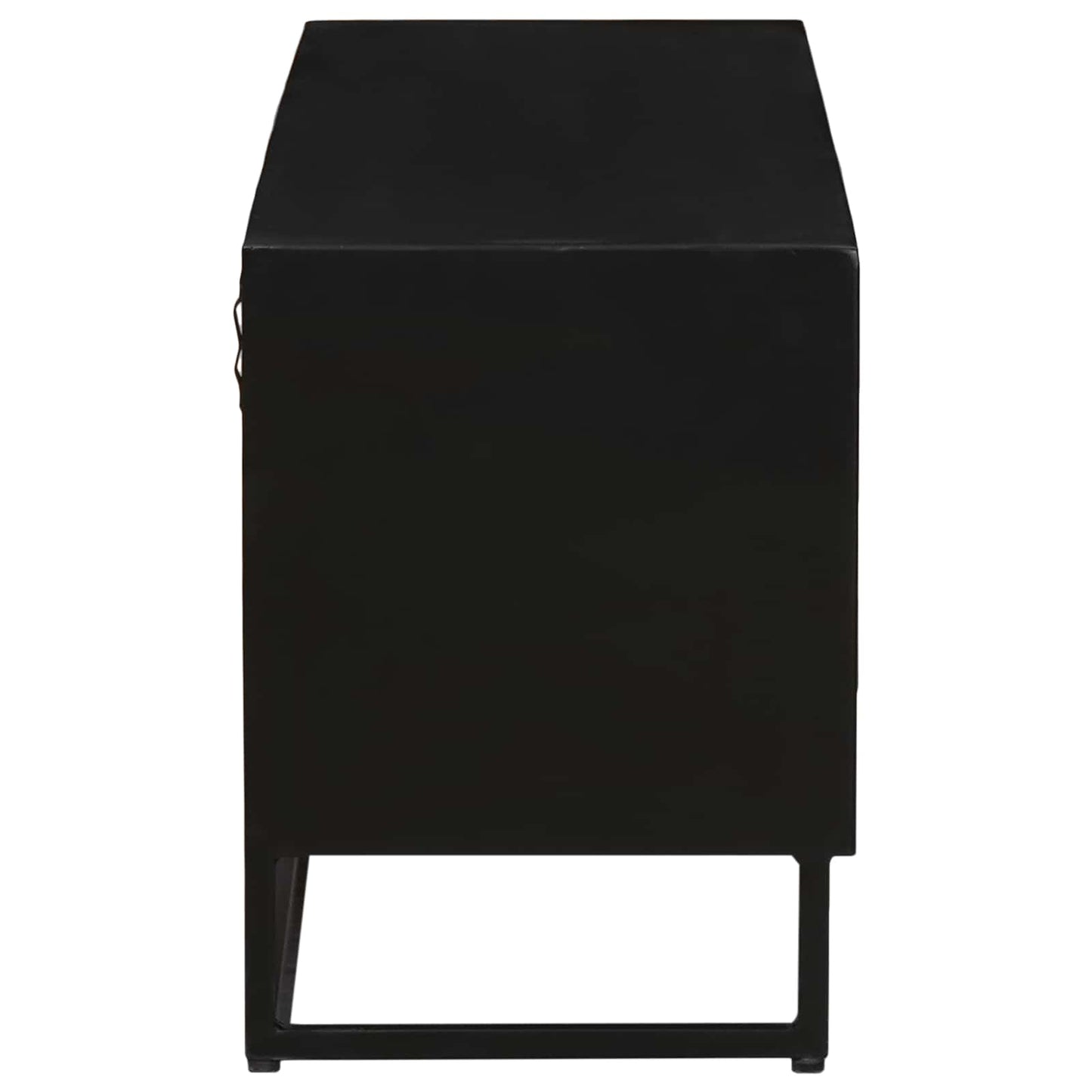 TV-Schränk 105 x 30 x 40 cm Massiv Holz und engineered Wood
