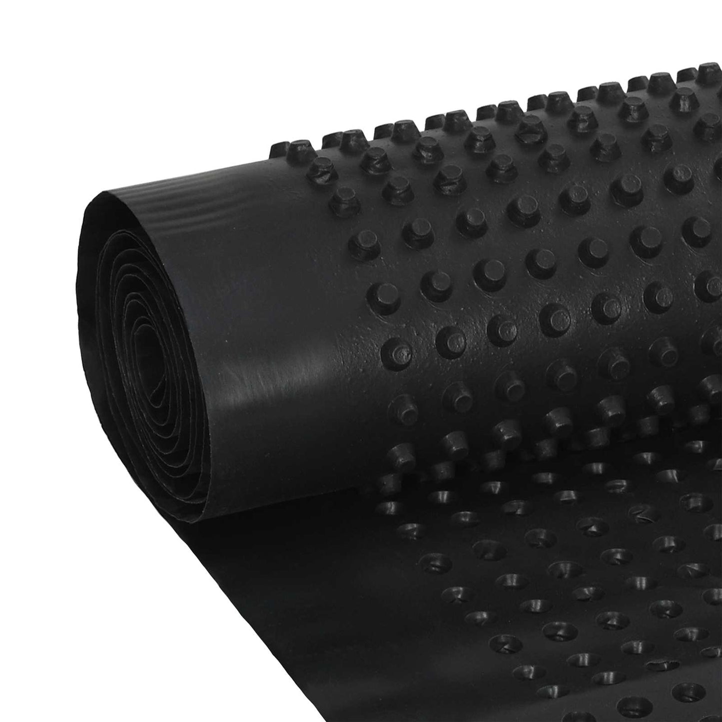Dimpled Drainage Sheet 2 Stk. Schwarz 0,5 x 20 m HDPE