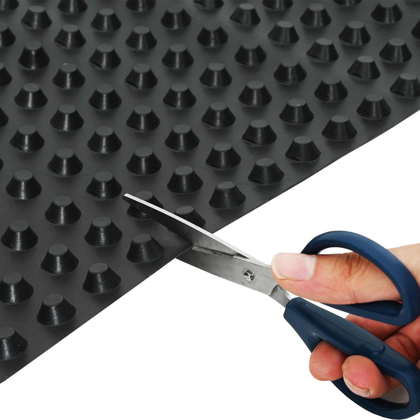Dimpled Drainage Sheet Schwarz 1 x 20 m HDPE