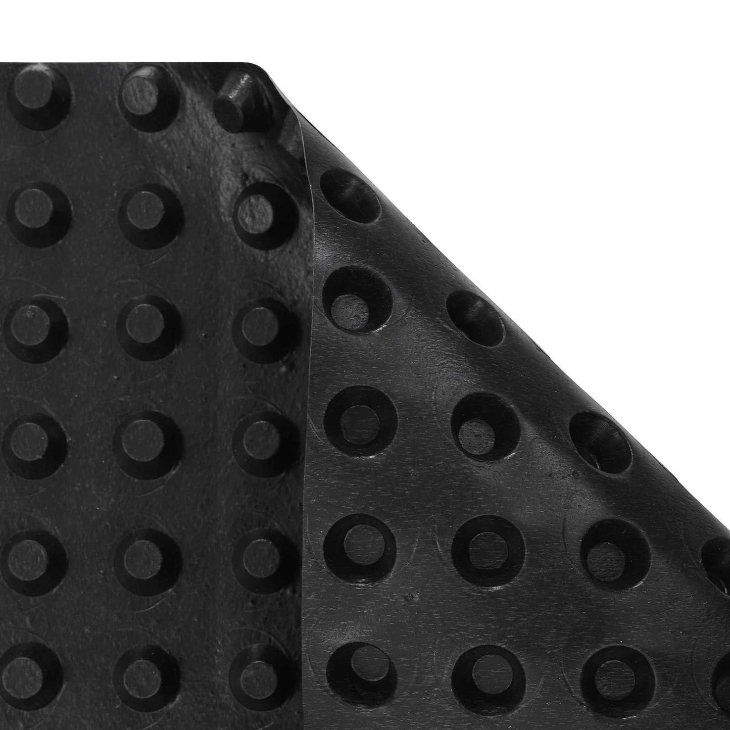 Dimpled Drainage Sheet 2 Stk. Schwarz 1 x 20 m HDPE