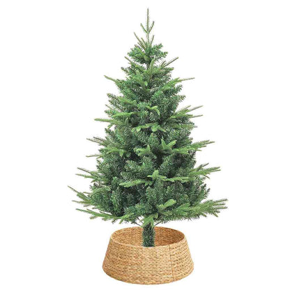 Weihnachtsbaumkragen Rund Natur Durchmesser 60 x 22 cm