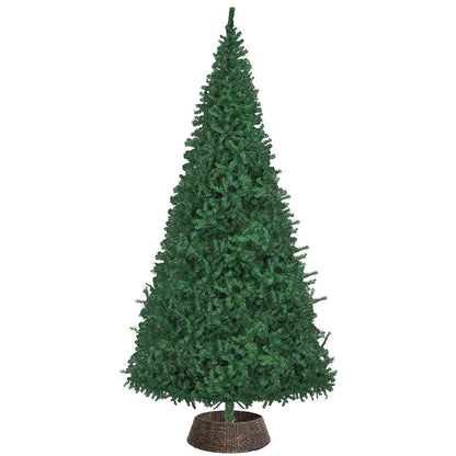 Weihnachtsbaumkragen Rund Schwarz Durchmesser 90 x 28 cm