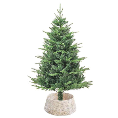 Weihnachtsbaumkragen Rund Weiß Durchmesser 60 x 22 cm