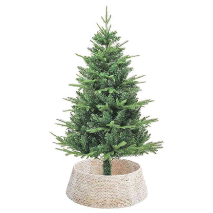 Weihnachtsbaumkragen Rund Weiß Durchmesser 75 x 25 cm