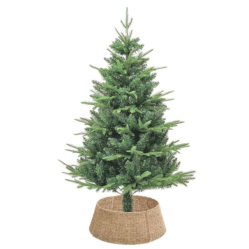 Weihnachtsbaumkragen Rund Natur Durchmesser 60 x 22 cm