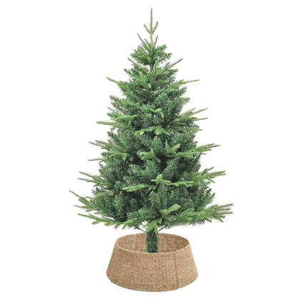 Weihnachtsbaumkragen Rund Natur Durchmesser 60 x 22 cm