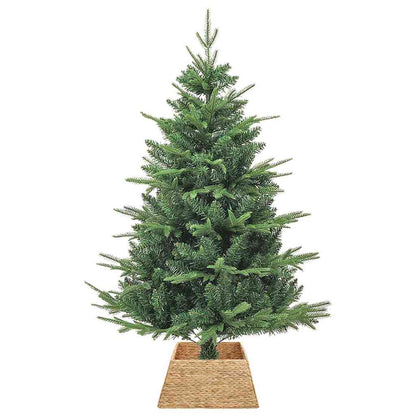 Weihnachtsbaumkragen Quadratisch Natur 50 x 50 x 25 cm