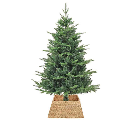 Weihnachtsbaumkragen Quadratisch Natur 60 x 60 x 28 cm