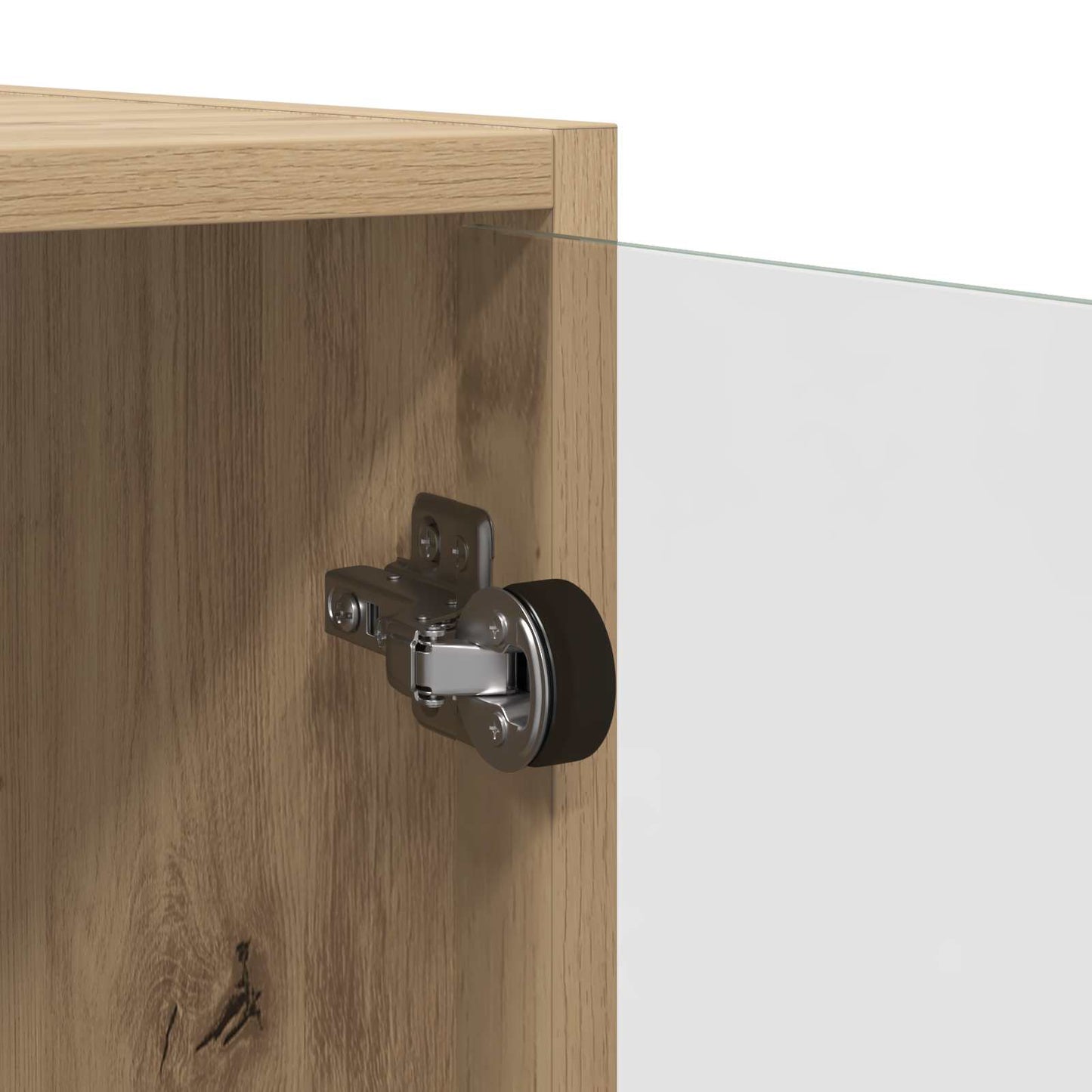 Highboard Artisan-Eiche 68 x 37 x 142 cm Holzwerkstoff