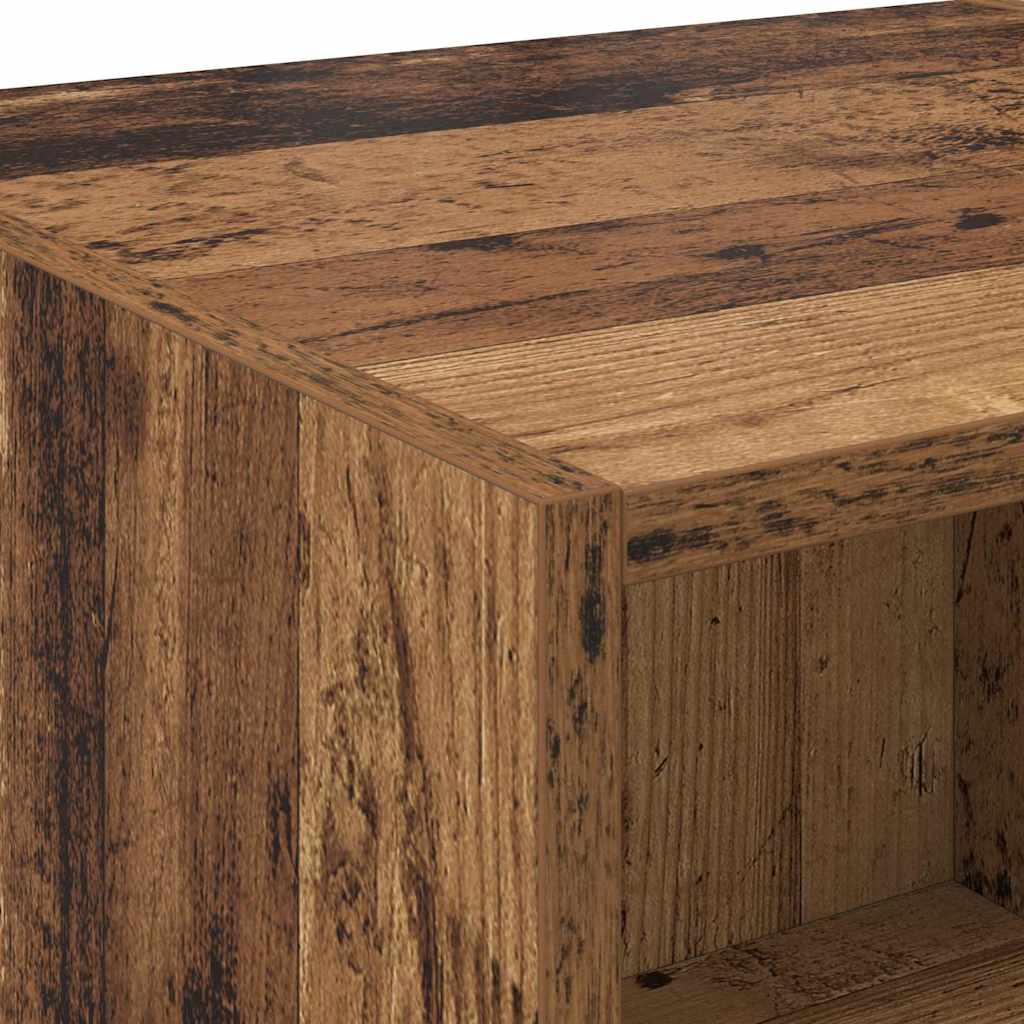 Highboard Altholz 45 x 42,5 x 185 cm Holzwerkstoff