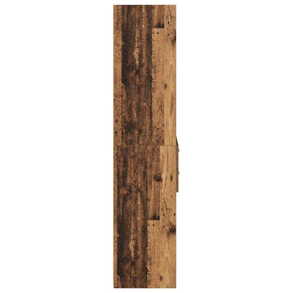 Highboard Altholz 45 x 42,5 x 185 cm Holzwerkstoff