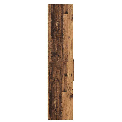Highboard Altholz 50 x 42,5 x 185 cm Holzwerkstoff
