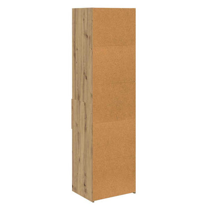 Highboard Artisan-Eiche 50 x 42,5 x 185 cm Holzwerkstoff