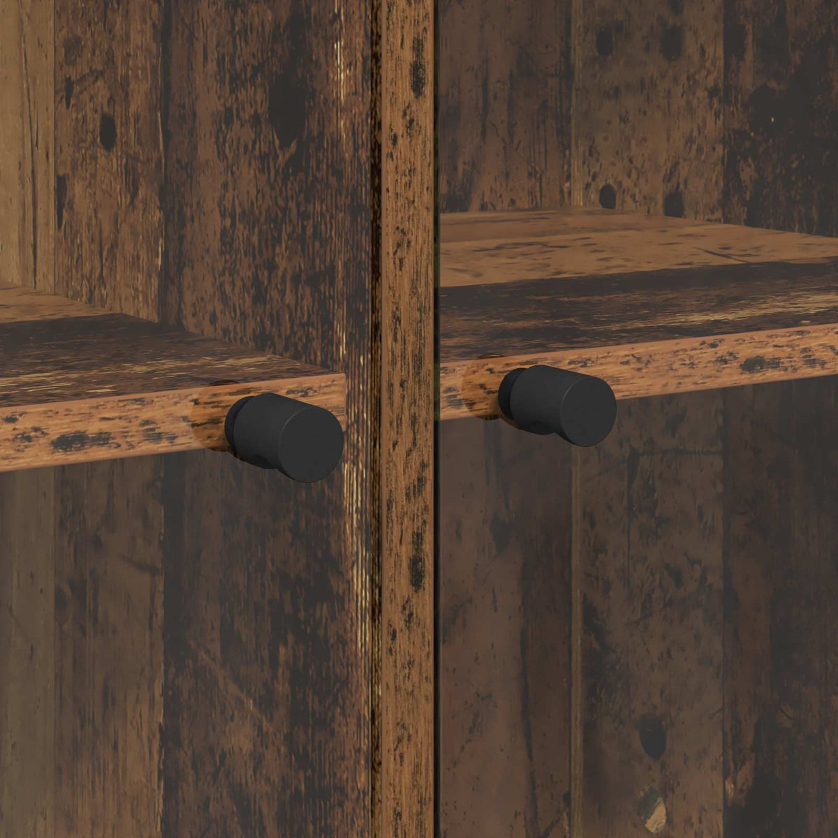 Highboard 2 stk. Altholz 68 x 37 x 142 cm Holzwerkstoff