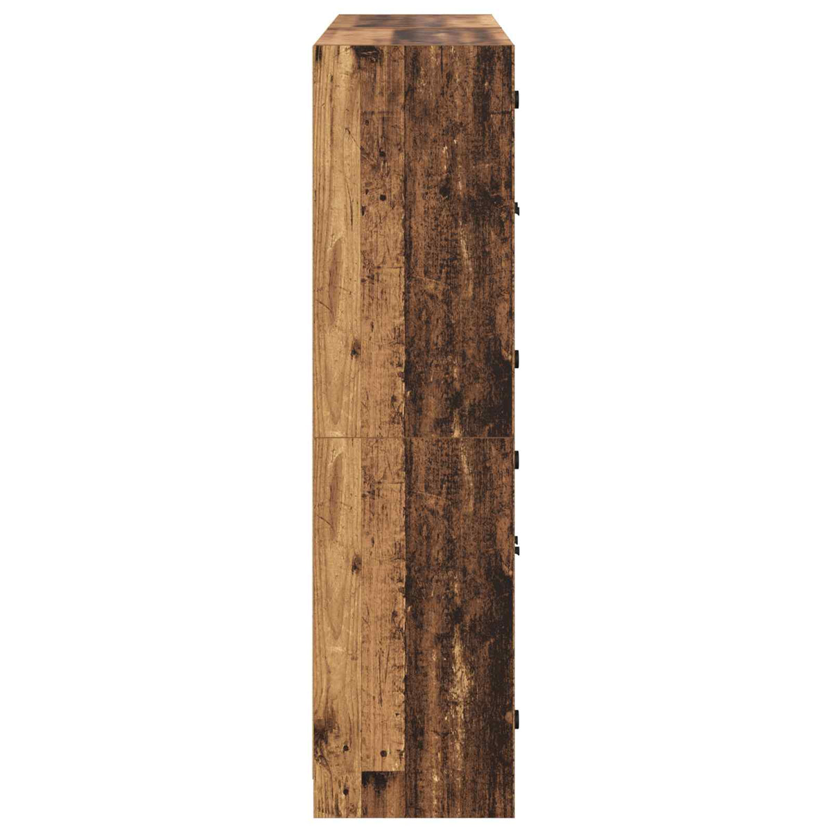 Highboard 2 stk. Altholz 68 x 37 x 142 cm Holzwerkstoff