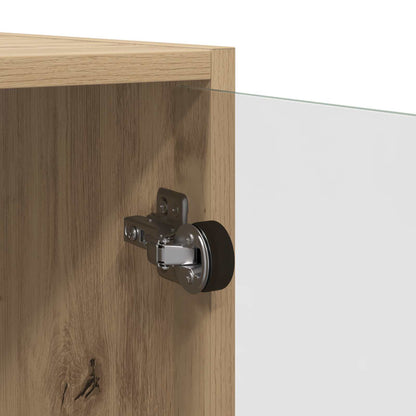 Highboard 2 stk. Artisan-Eiche 68 x 37 x 142 cm Holzwerkstoff