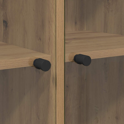 Highboard 2 stk. Artisan-Eiche 68 x 37 x 142 cm Holzwerkstoff