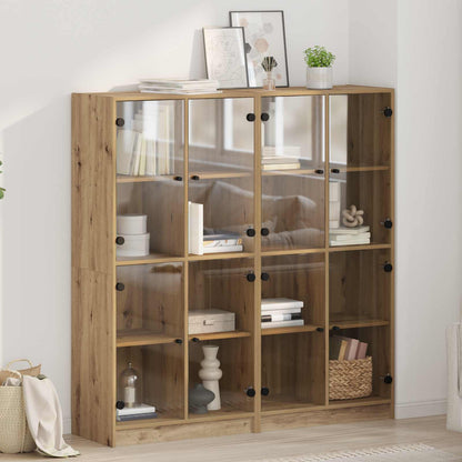 Highboard 2 stk. Artisan-Eiche 68 x 37 x 142 cm Holzwerkstoff