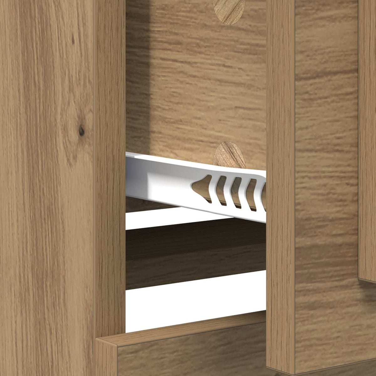 Sideboards 3 stk. Artisan-Eiche 210 x 35,5 x 67,5 cm