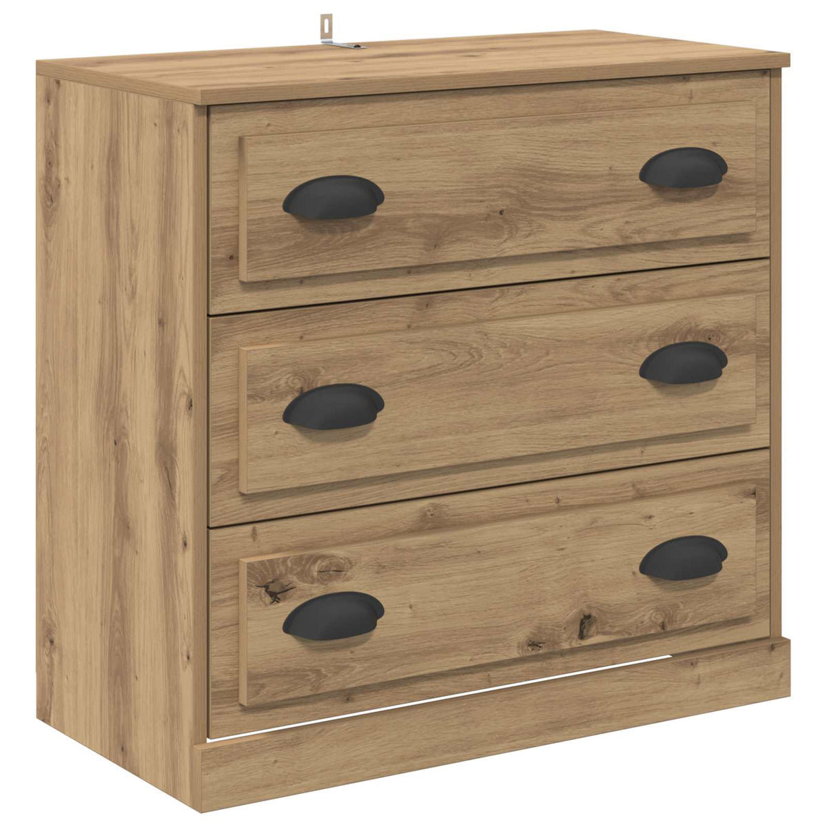 Sideboards 3 stk. Artisan-Eiche 210 x 35,5 x 67,5 cm