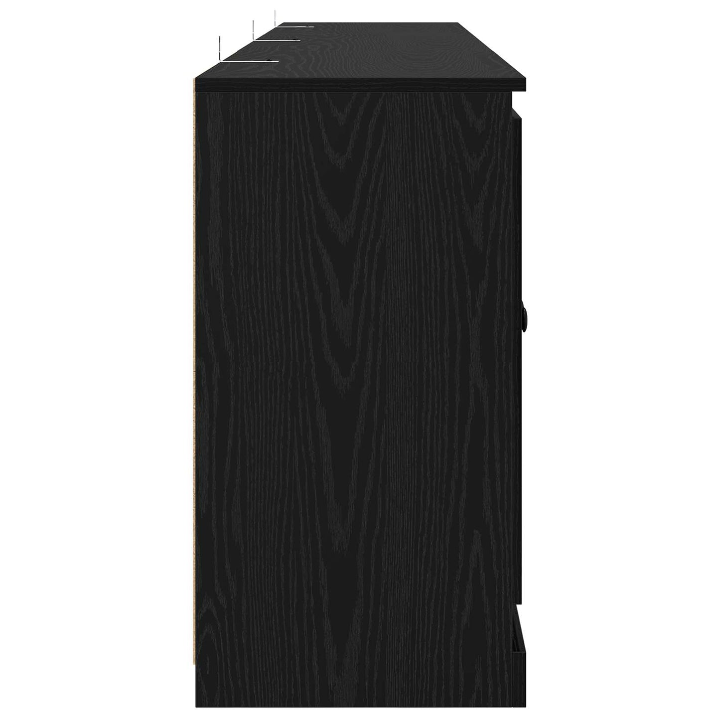 Sideboards 3 stk. Schwarze Eiche 210 x 35,5 x 67,5 cm
