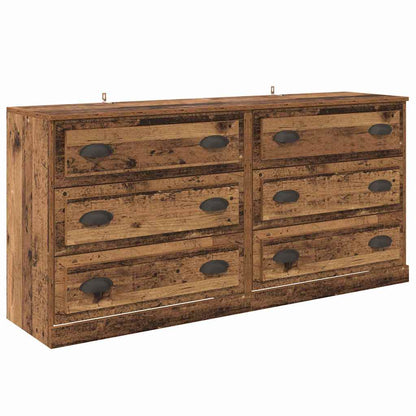 Sideboards 2 stk. Altholz 70 x 35,5 x 67,5 cm Holzwerkstoff