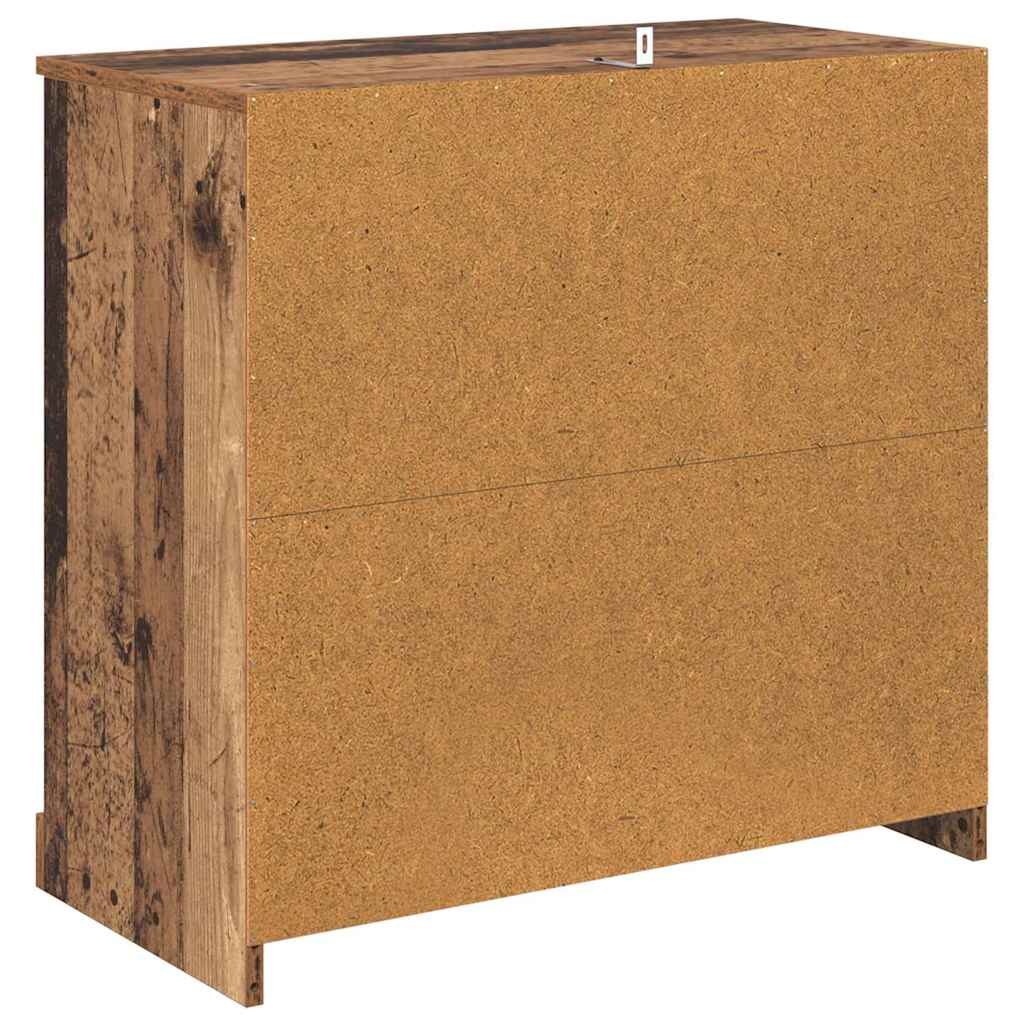 Sideboards 2 pcs Altholz 70 x 35,5 x 67,5 cm Holzwerkstoff