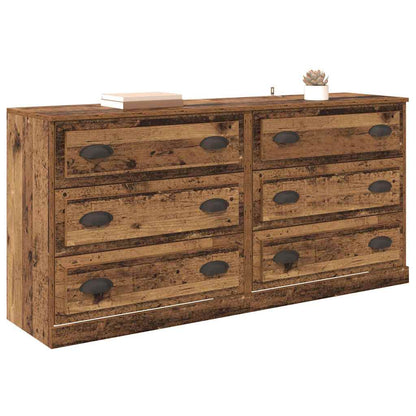 Sideboards 2 stk. Altholz 70 x 35,5 x 67,5 cm Holzwerkstoff