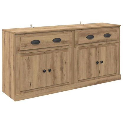 Sideboards 2 stk. Artisan-Eiche 70 x 35,5 x 67,5 cm