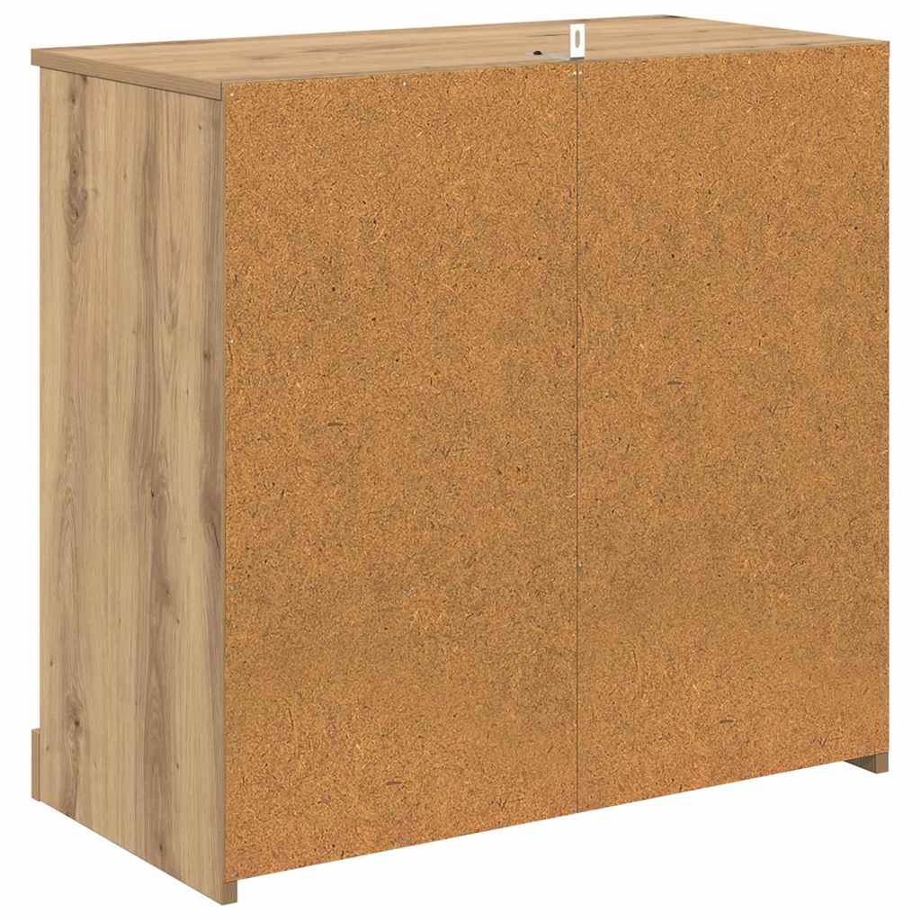 Sideboards 2 pcs Artisan-Eiche 70 x 35,5 x 67,5 cm