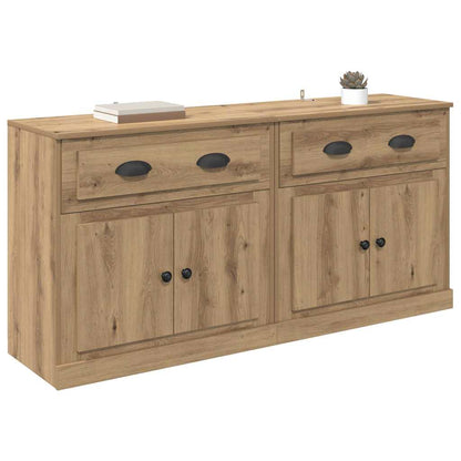 Sideboards 2 stk. Artisan-Eiche 70 x 35,5 x 67,5 cm