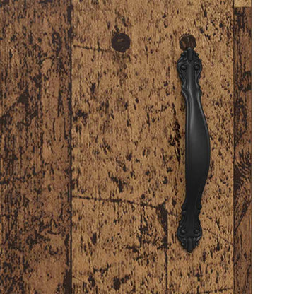 Wandschränke 2 stk. Altholz 69,5 x 34 x 90 cm Holzwerkstoff